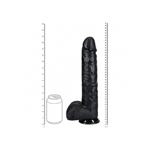 Realrock Extra Large Straight D/ildo with Balls 35.5cm