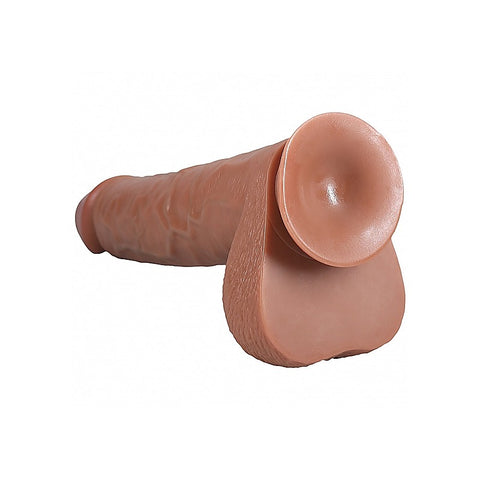 RealRock Extra Large Realistic Dong with Balls by Shots Toys