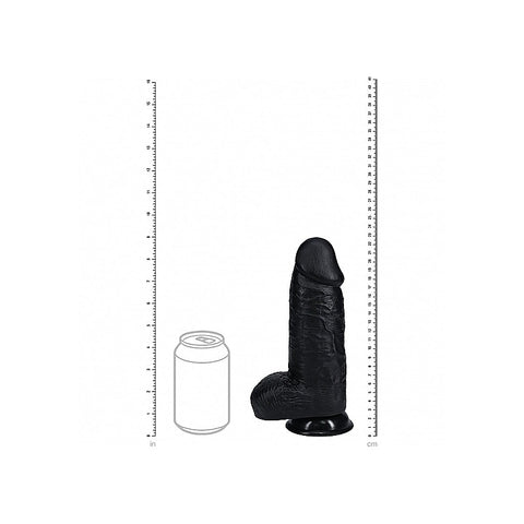 RealRock Extra Thick Realistic Skin Dildo with Balls