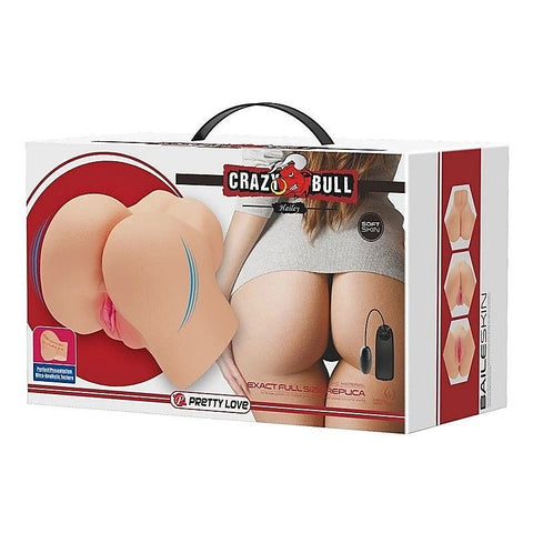 CRAZY BULL HAILEY Vibrating Doggy Torso Masturbator by Baile
