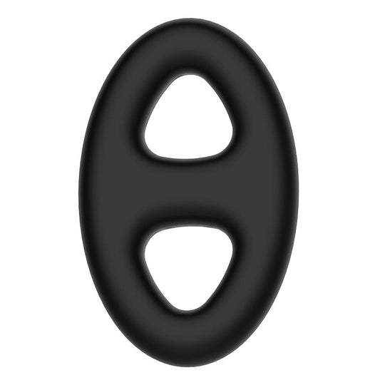 Silicone Oval Cock & Ball Ring by CRAZY BULL