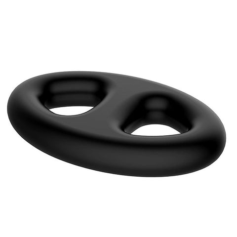 Silicone Oval Cock & Ball Ring by CRAZY BULL