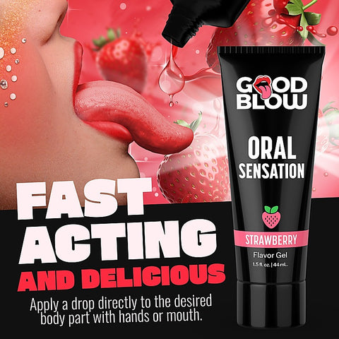 Good Blow Flavoured Oral Sensation Gel by XR Brands