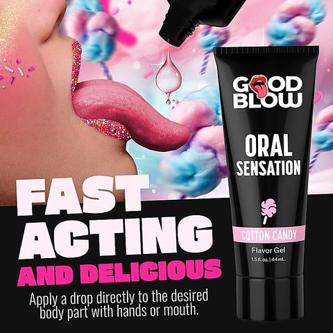 Good Blow Flavoured Oral Sensation Gel by XR Brands