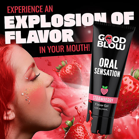 Good Blow Flavoured Oral Sensation Gel by XR Brands