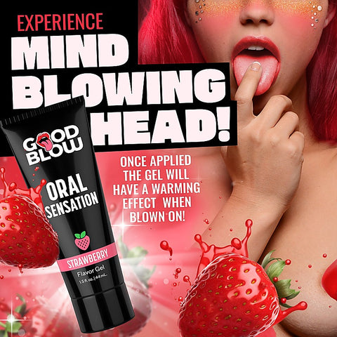 Good Blow Flavoured Oral Sensation Gel by XR Brands