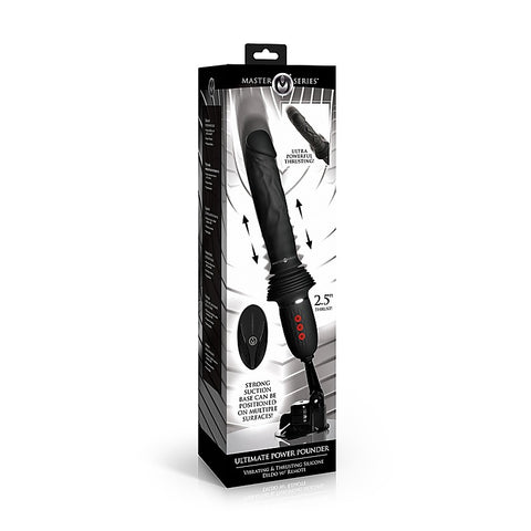 Ultimate Power Pounder Vibrating Dildo by XR Brands