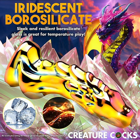 Dragon Glass Fantasy Dildo by XR Brands