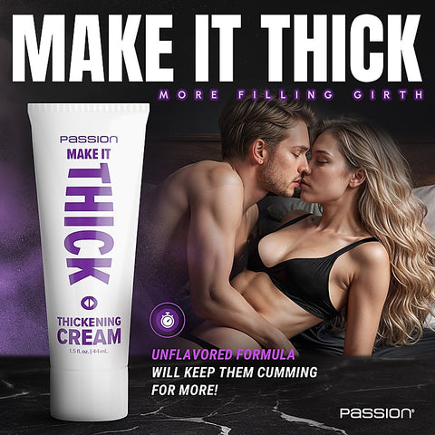 Passion Make It Thick Men's Adult Cream by XR Brands