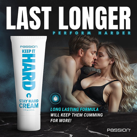 Passion Keep It Hard Cream by XR Brands