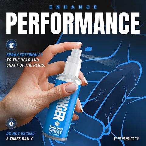 Passion Last Longer Prolong Spray for Men by XR Brands