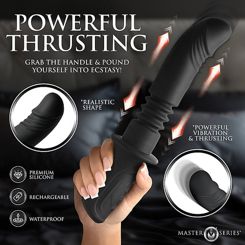 Master Series Power Thrusting Vibrator by XR Brands