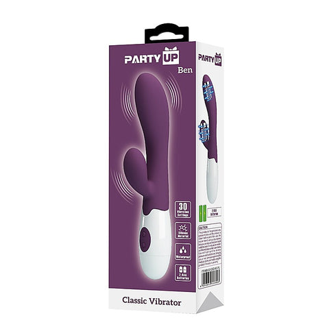 BEN Classic Multi Functions Rabbit Vibrator by Party Up