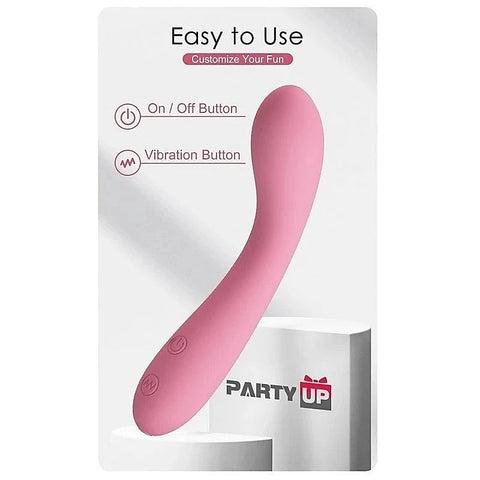 JOHN Flexible Rechargeable G-Spot Vibrator by Party Up