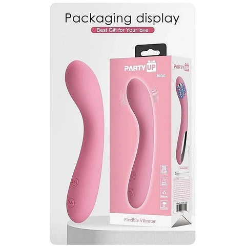 JOHN Flexible Rechargeable G-Spot Vibrator by Party Up