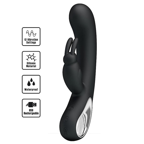 COLIN USB Rechargeable Rabbit Vibrator by Party Up