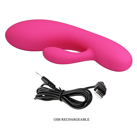 CLARE Flexible Rechargeable Rabbit Vibrator by Party Up