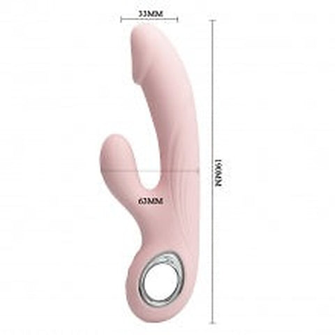 DAVE USB Rechargeable Rabbit Vibrator by Party Up