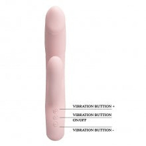 DAVE USB Rechargeable Rabbit Vibrator by Party Up