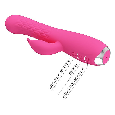 ERIC Rotating Beads Rabbit Vibrator by Party Up