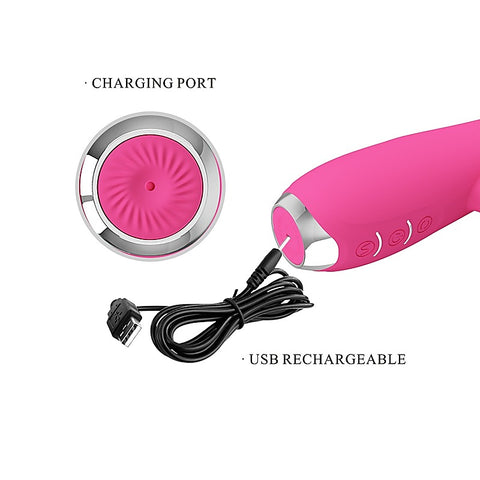 ERIC Rotating Beads Rabbit Vibrator by Party Up