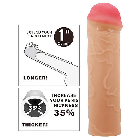 OSCAR 1 Inch Penis Extender Sleeve by Party Up