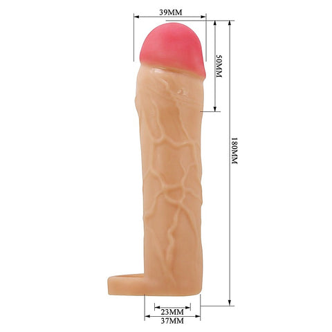 PATRICK 2 Inch Extender Sleeve with Ball Strap by Party Up
