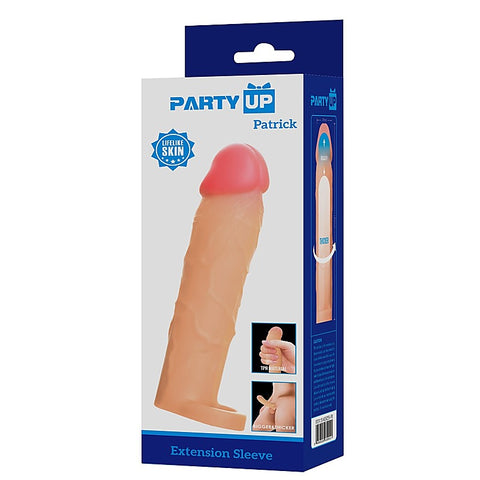 PATRICK 2 Inch Extender Sleeve with Ball Strap by Party Up