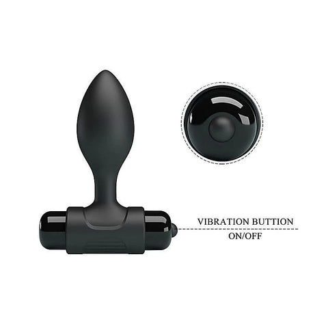 KEN Silicone Vibrating Butt Plug by Party Up