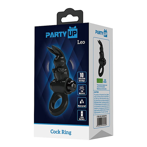 LARRY Male Vibrating Cock Ring by Party Up