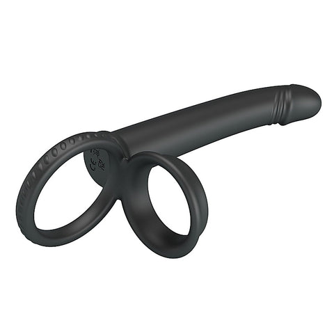 MARTIN Cock & Ball Rings with Double Penetrator by Party Up