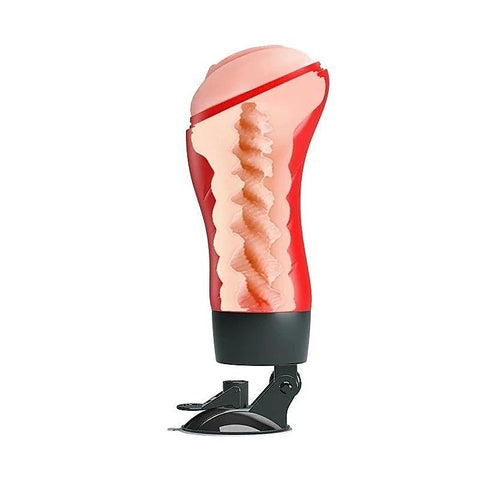 CRAZY BULL DELIA Suction Base Vibrating Stroker by Baile