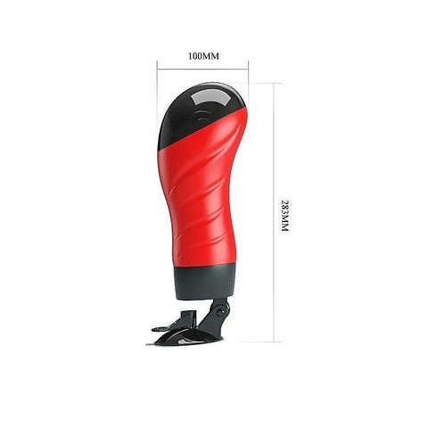 CRAZY BULL DELIA Suction Base Vibrating Stroker by Baile