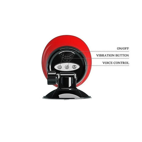 CRAZY BULL DELIA Suction Base Vibrating Stroker by Baile