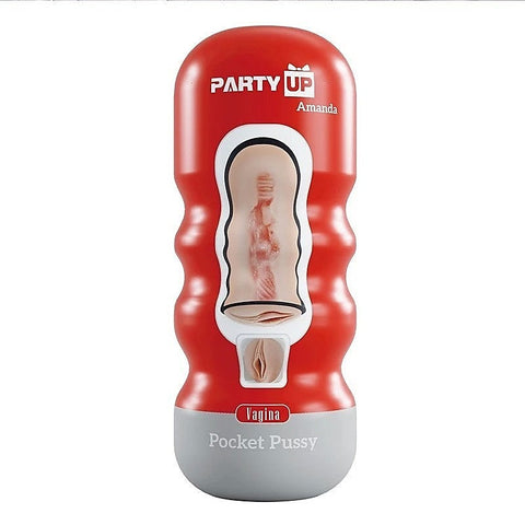 AMANDA Pocket Pussy Male Stroker by Party Up