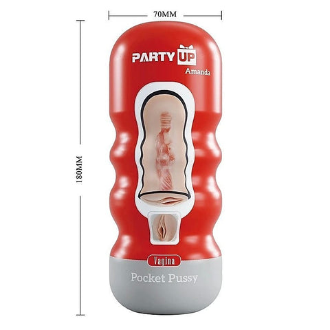 AMANDA Pocket Pussy Male Stroker by Party Up