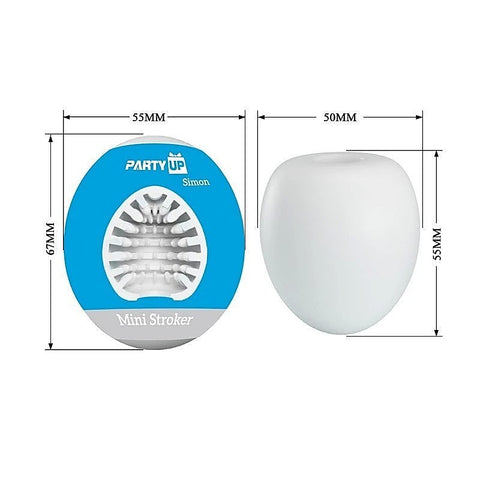 SIMON Waterproof Male Mini Stroker by Party Up