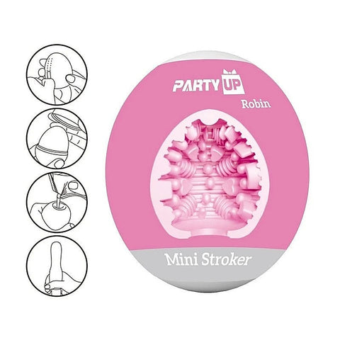 ROBIN Realistic Mini Male Stroker by Party Up