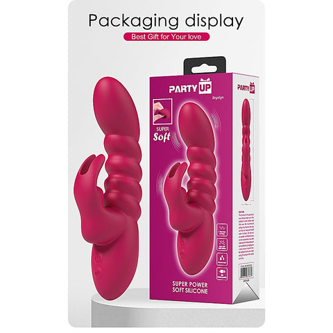 BRYNLYN USB Rechargeable Rabbit Vibrator by Party Up