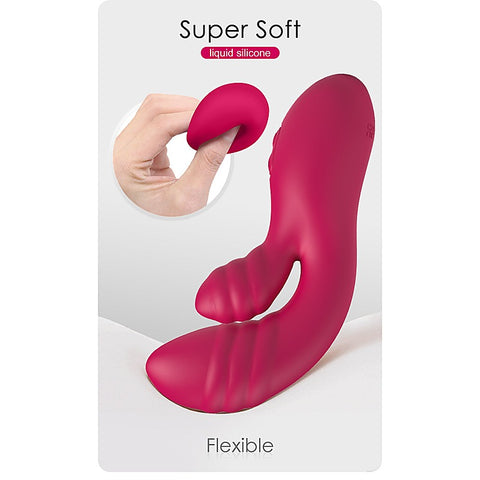 DALIDA USB Rechargeable Rabbit Vibrator by Party Up