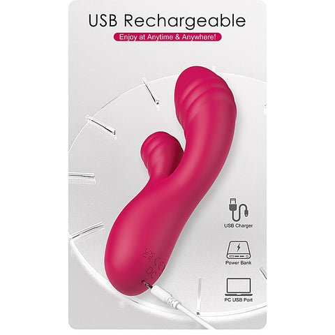 DALIDA USB Rechargeable Rabbit Vibrator by Party Up