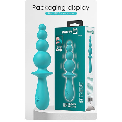 EVAJANE USB Rechargeable Beaded Vibrator by Party Up