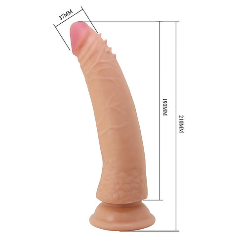 STEVEN Slide Skin Flexible Realistic Dong by Party Up