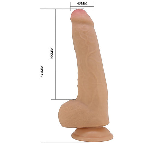 THOMAS Slide Skin Flexible Dildo by Party Up