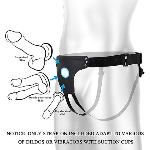 NICK Adjustable Strap-On Harness by Party Up