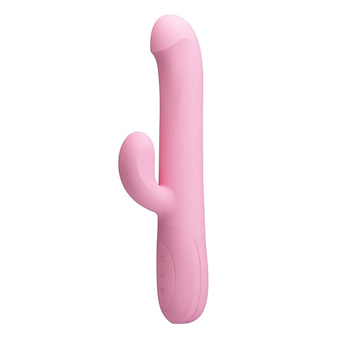 DEAN Wavy Rechargeable Rotating Rabbit Vibrator by Party Up