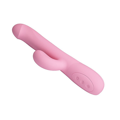 DEAN Wavy Rechargeable Rotating Rabbit Vibrator by Party Up