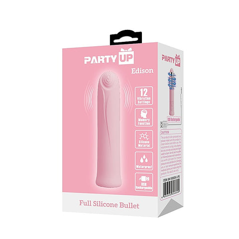 Edison Usb Rechargeable Bullet Vibrator By Party Up