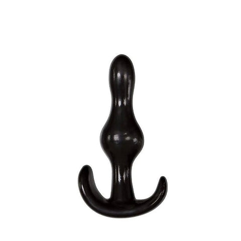 4 Piece Anal Plugs Kit Black by Adam & Eve