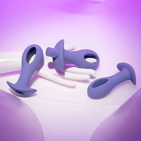 HOLE PUNCH Butt Plugs with Bullet Vibrator by Evolved